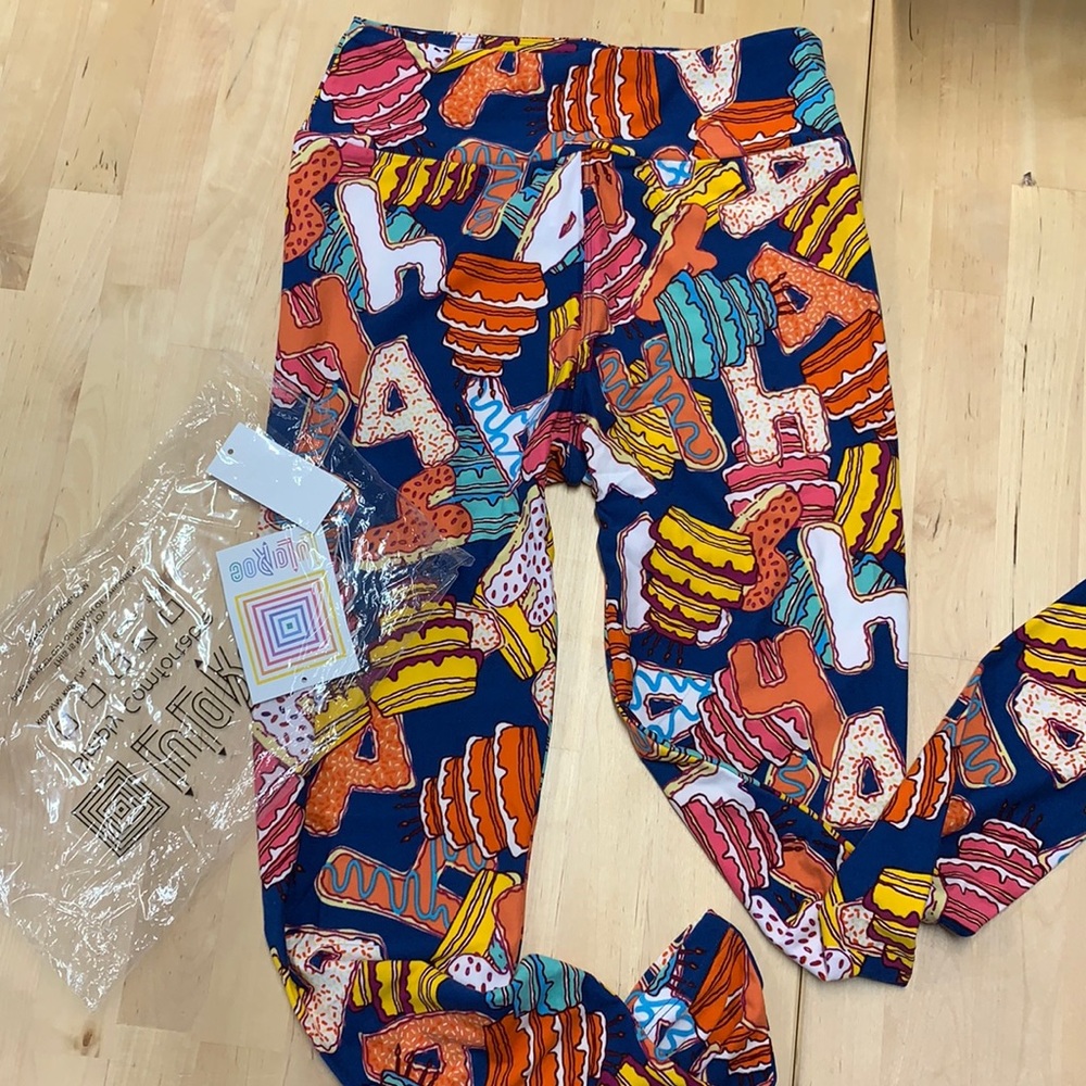 NWT LLR LuLaRoe exclusive birthday leggings